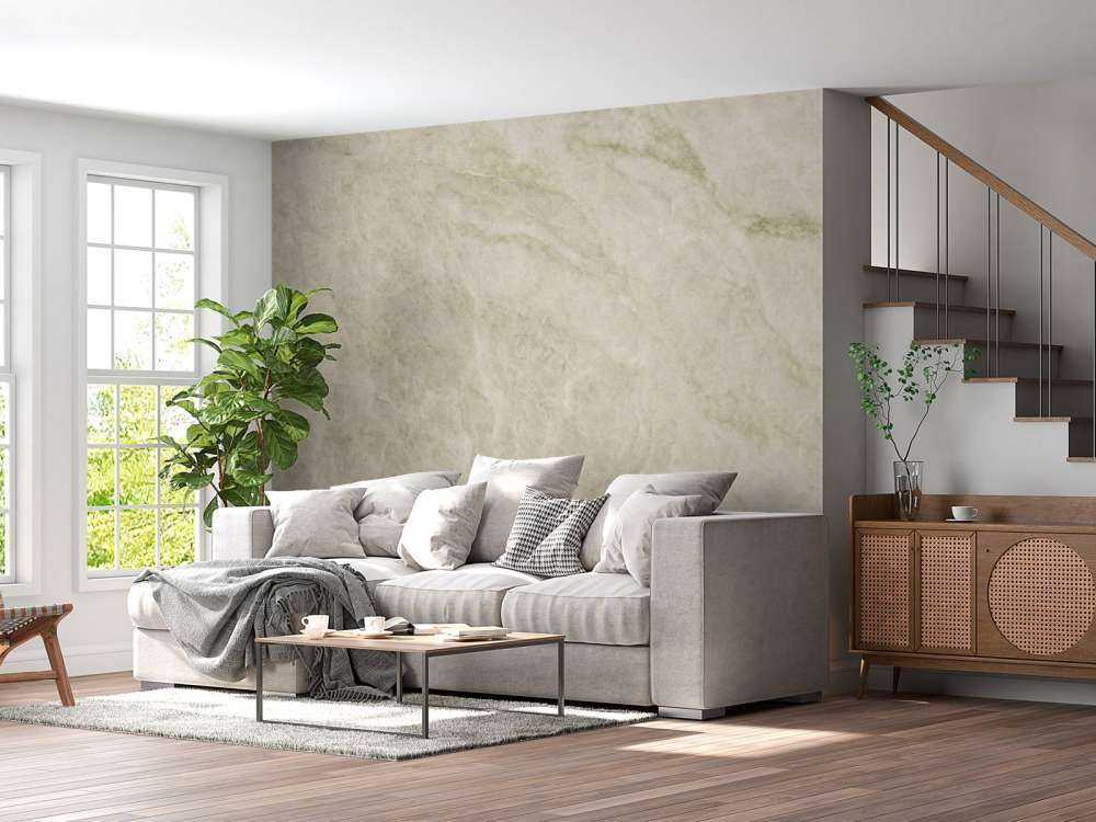 Light structured marble