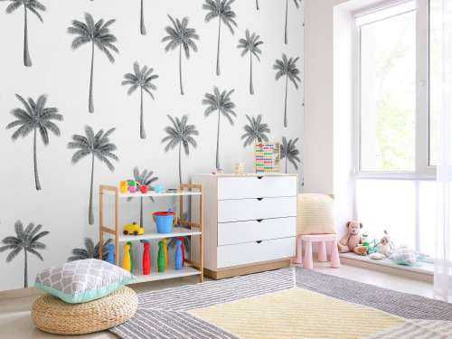 Palm trees pattern