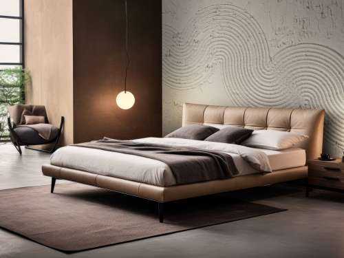 Zen garden structure in linen
