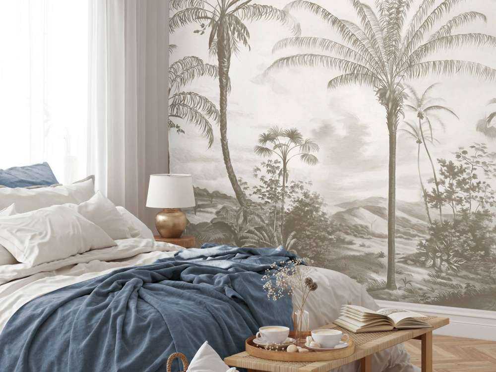 Romantic Tropics Taupe