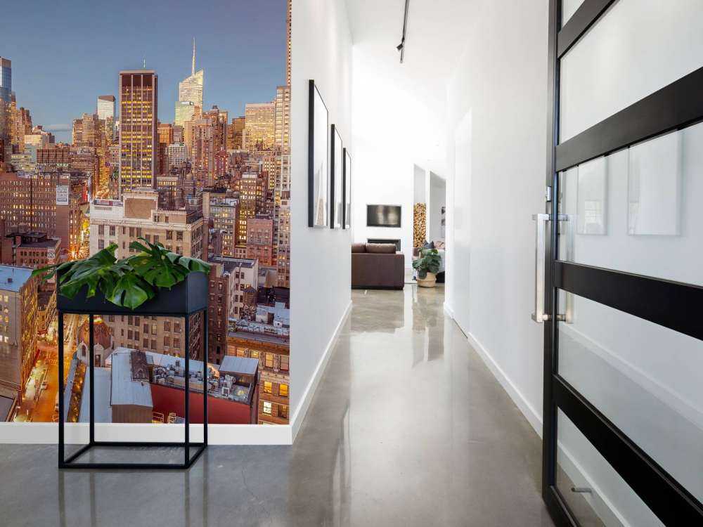 New York in the evening