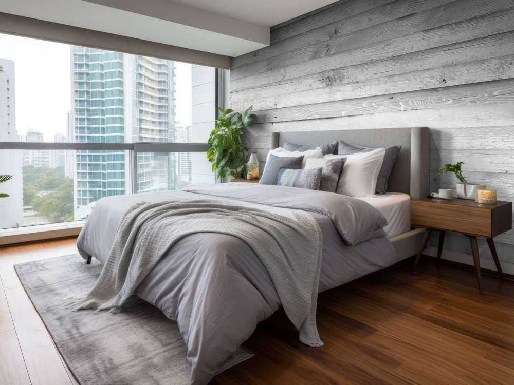 Whitewash wood horizontal