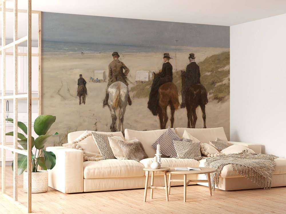 Morning ride along the beach