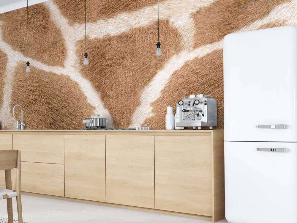 Giraffe skin