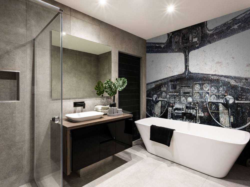 Vintage aircraft cockpit