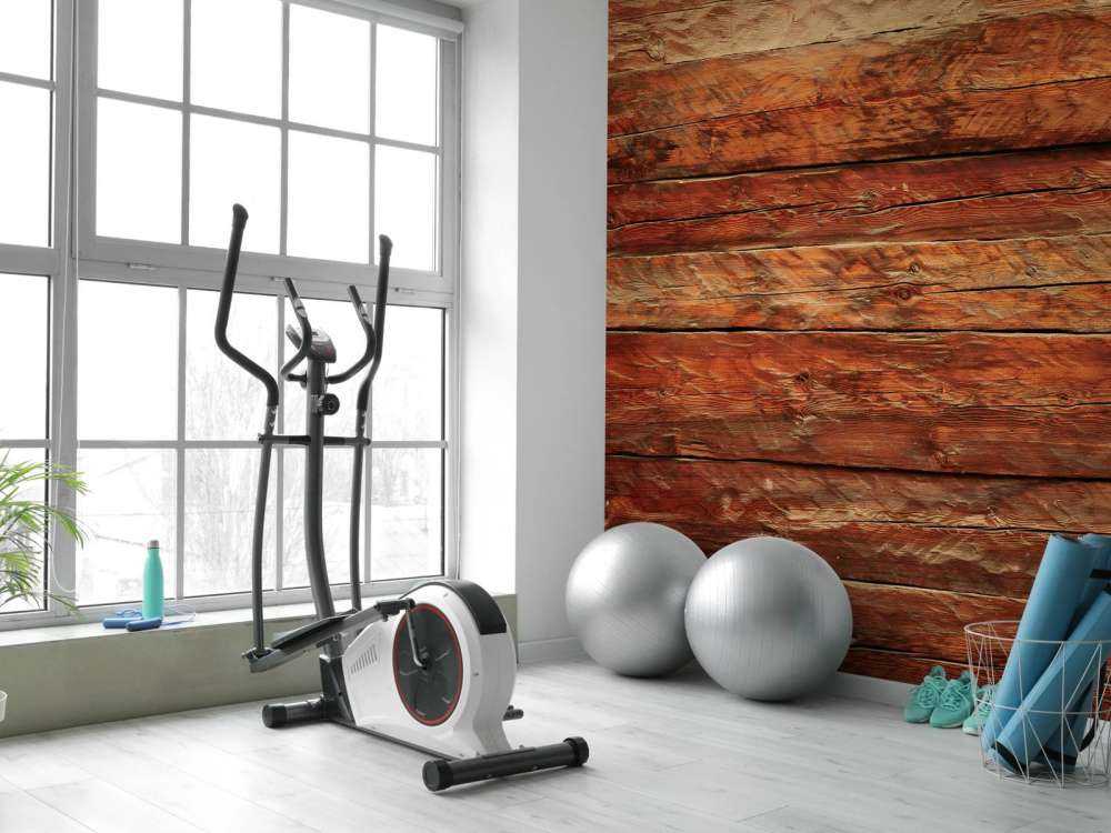 Wood with rough structure