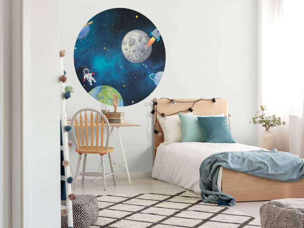 Stellar Adventure in Night Blue