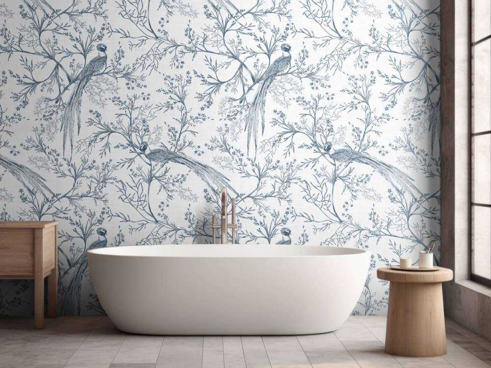 Signed bird pattern