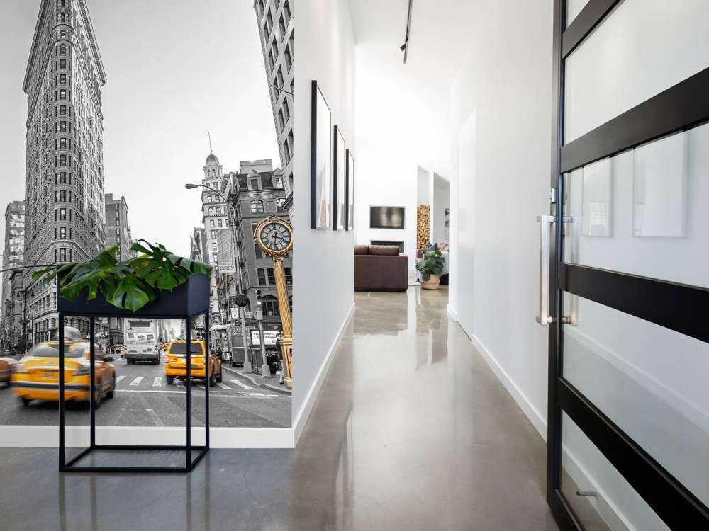 Busy street in New York