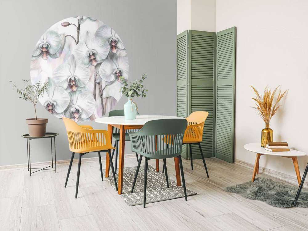 Orchids Paradise Dark Green