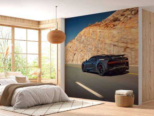 Bugatti Chiron Pur Sport in action