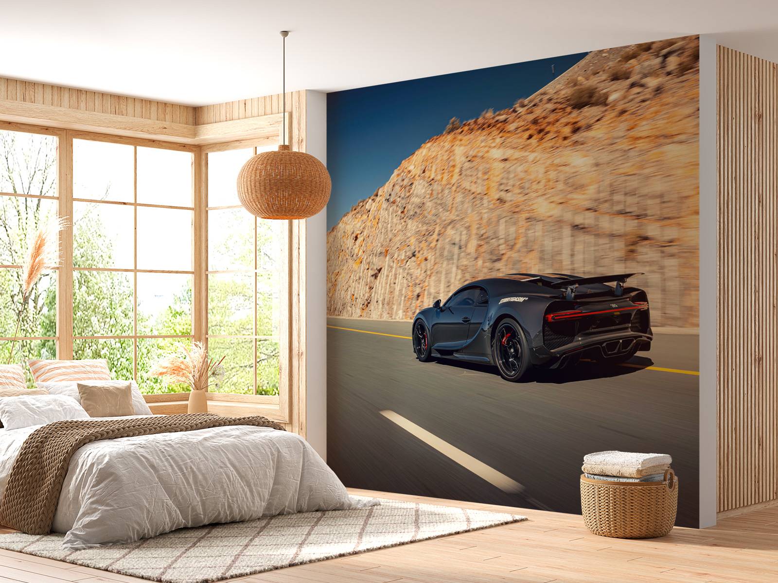 Bugatti Chiron Pur Sport in action