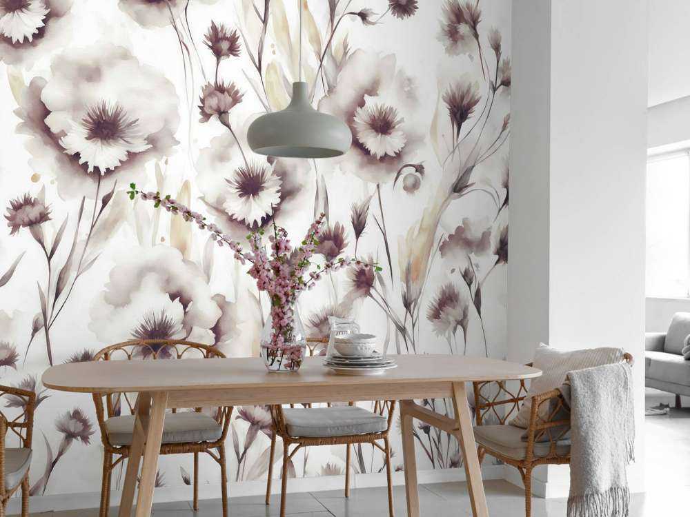 Cornflowers Bordeaux