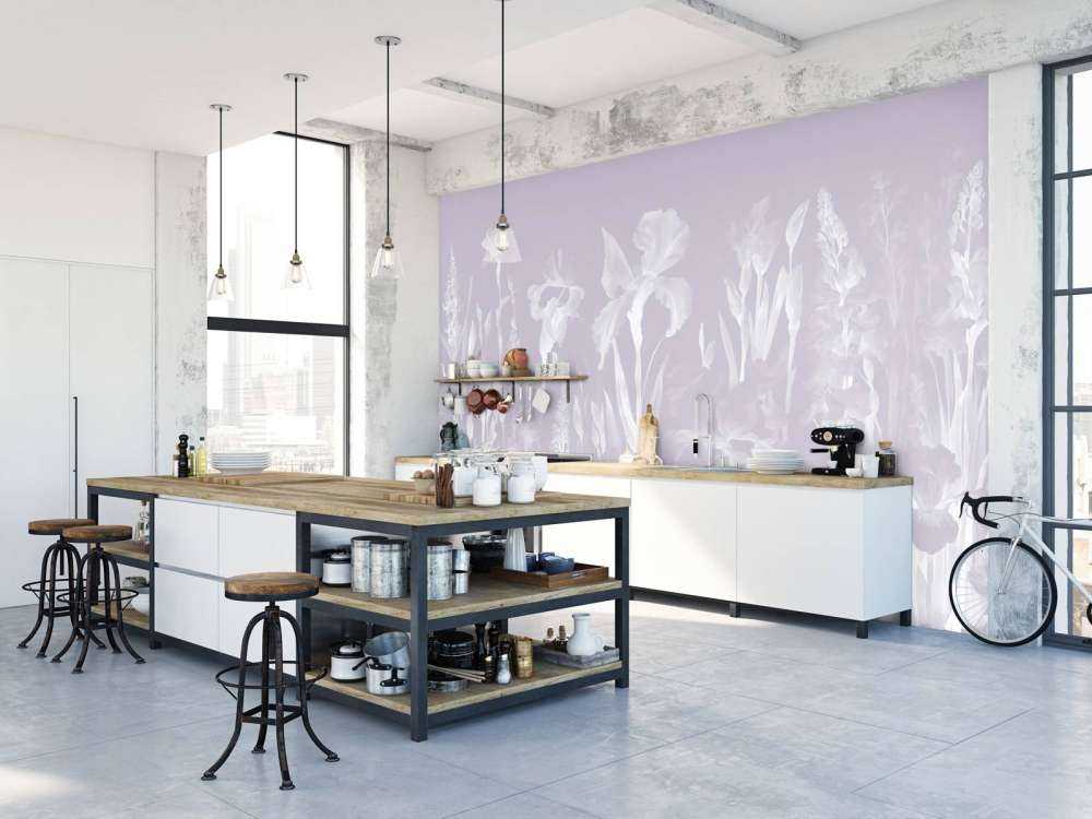 Happy Spring Dusky Purple