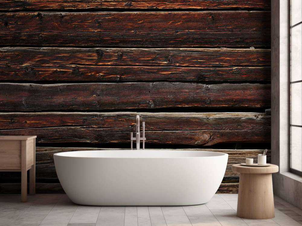 Weathered dark boards