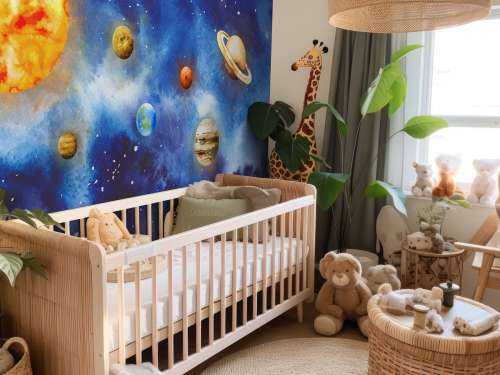 Planets in space