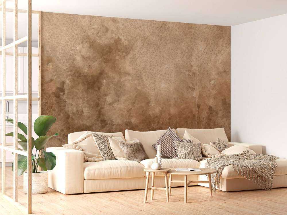 Light brown marble