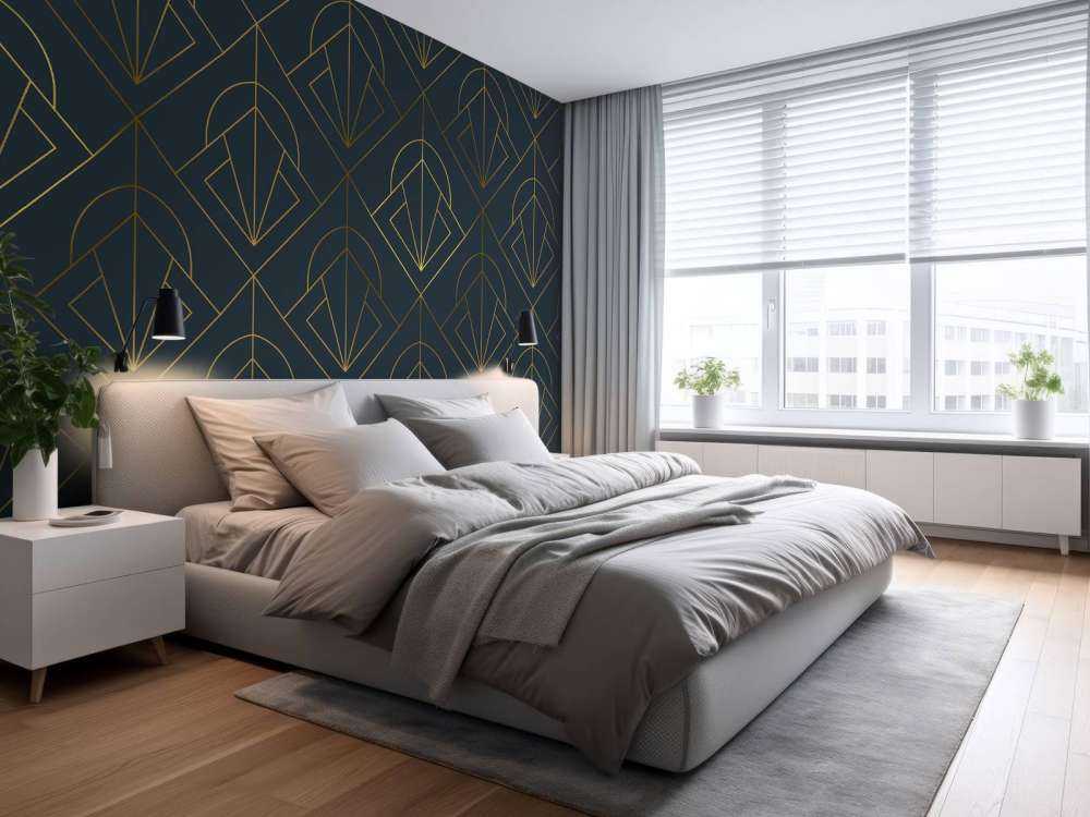 Abstract art deco