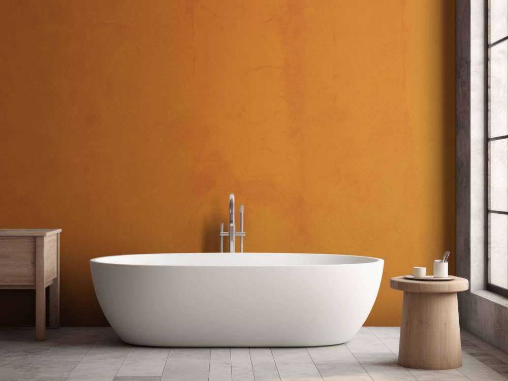 Golden brown concrete