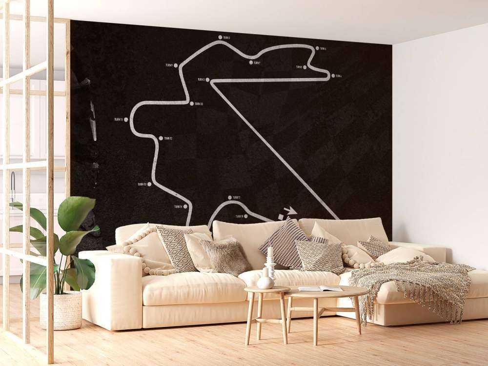 Formula 1 circuit - Korea International Circuit - South Korea