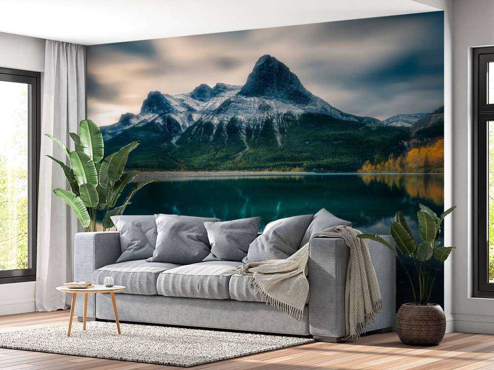 Autumn reflection in the water