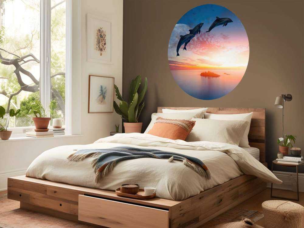 Dolphins in the night