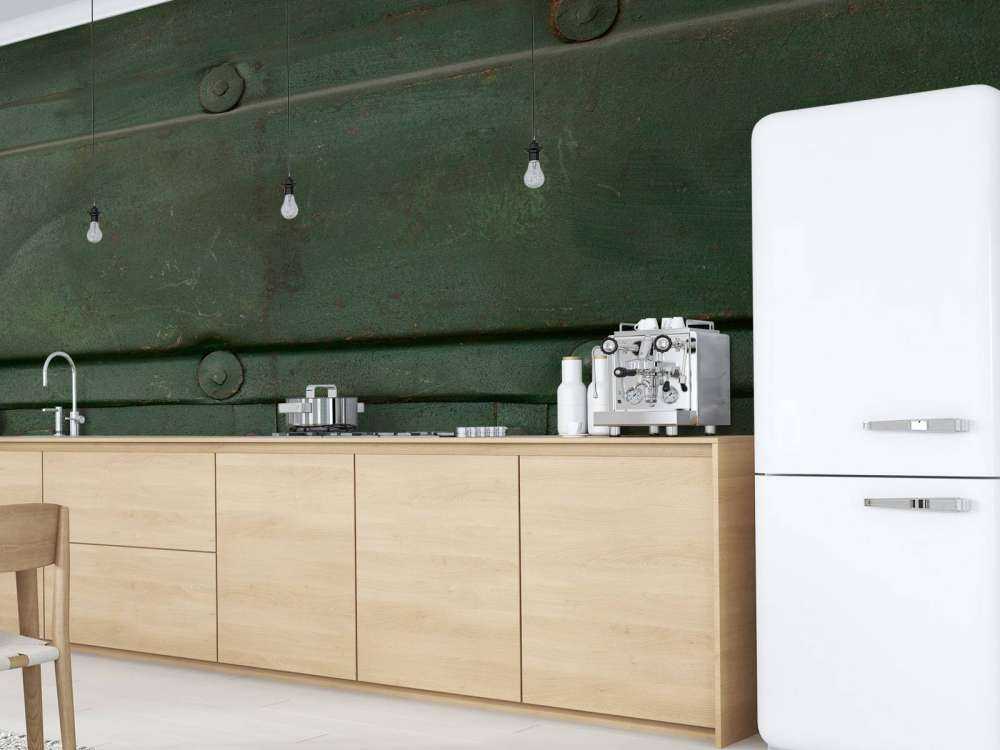 Green metal structure