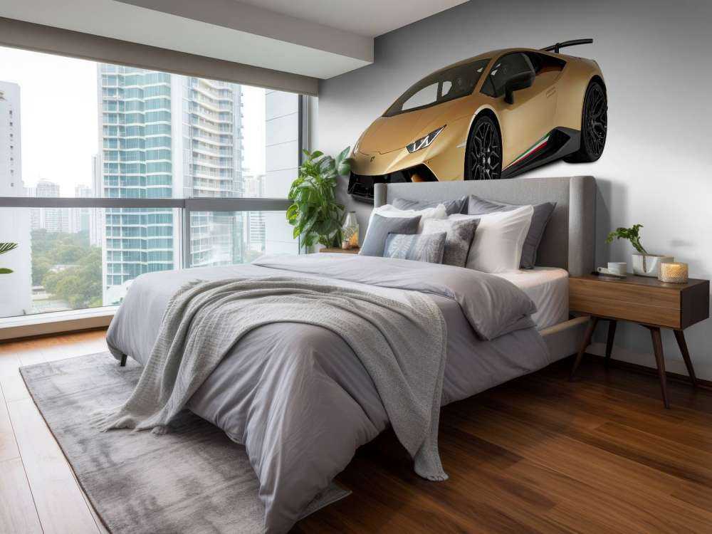 Lamborghini Huracán - Right Front, white