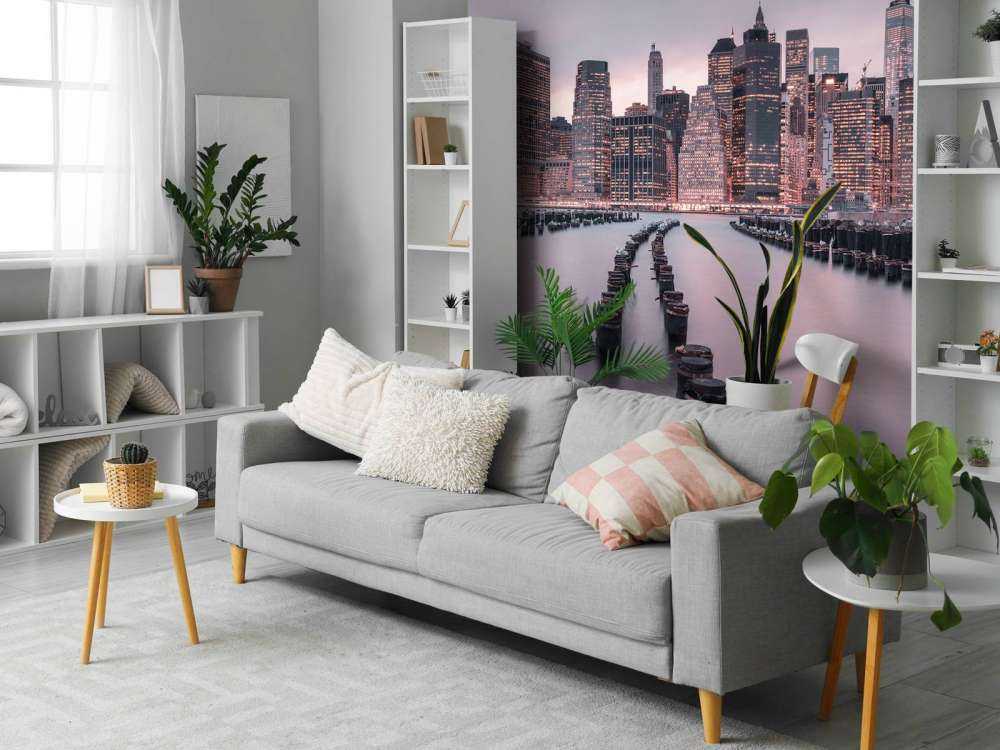 Breakwaters near Manhattan