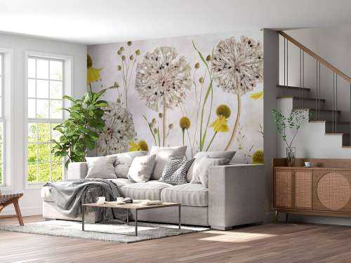 Alliums and heleniums