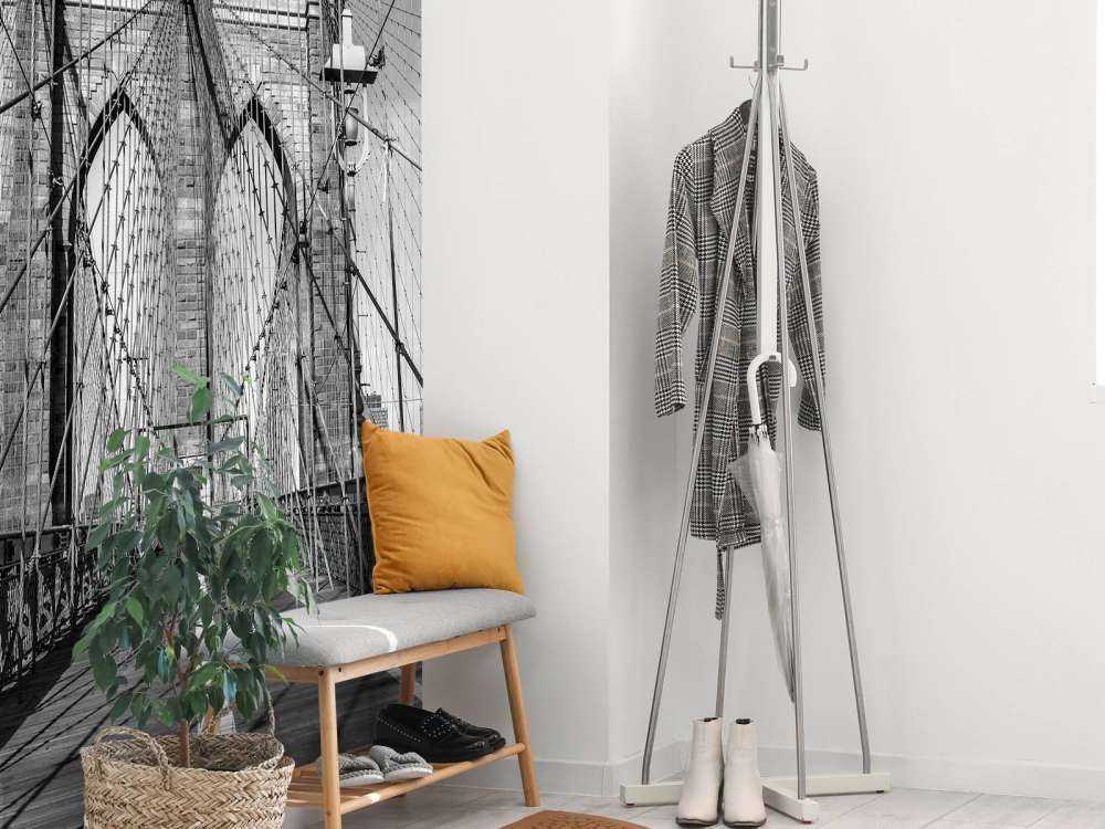 Bridge in black and white