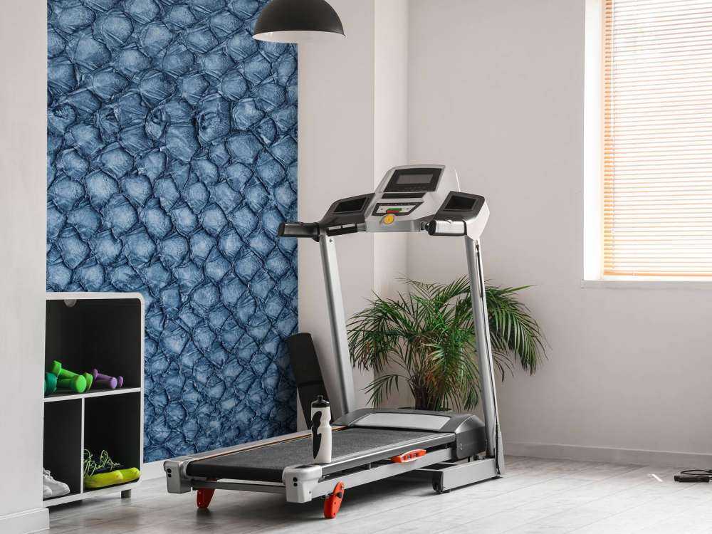 Structure of salmon skin in blue