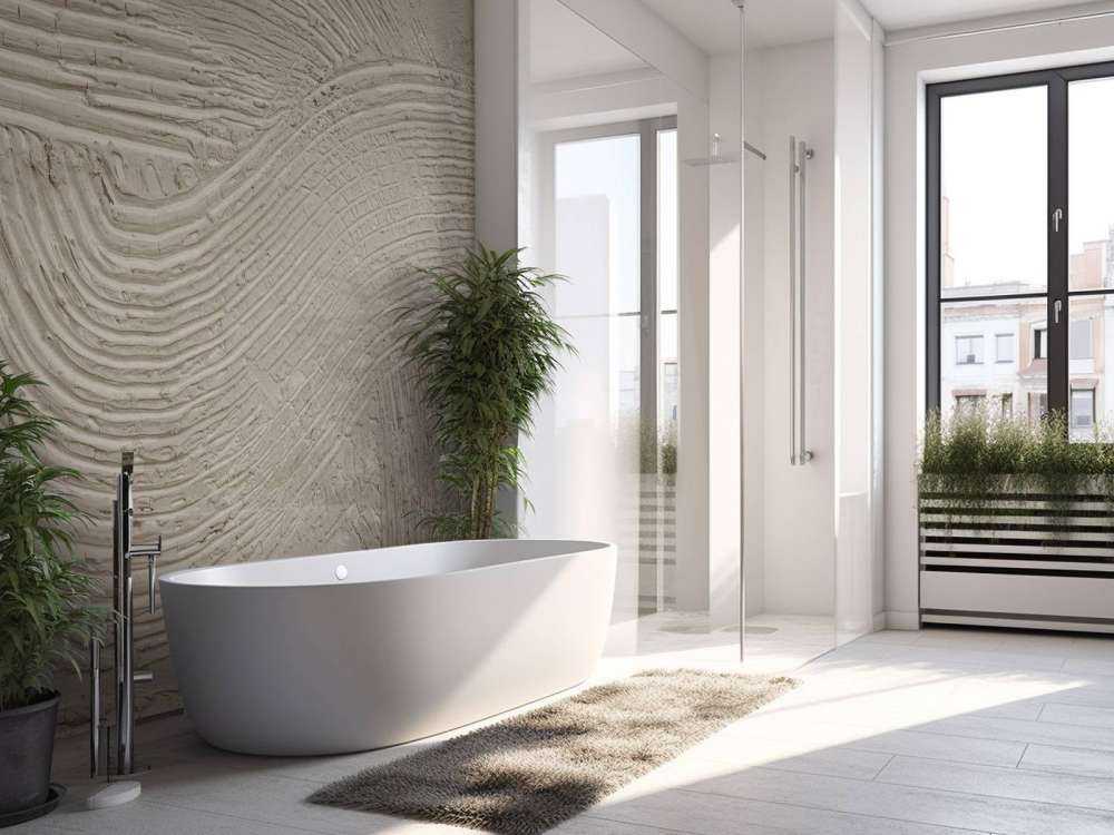 Textured lines in linen