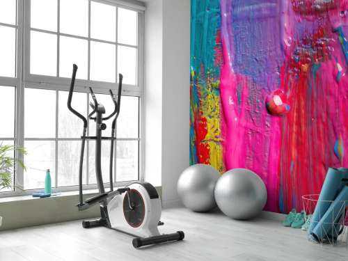 Coloured paint