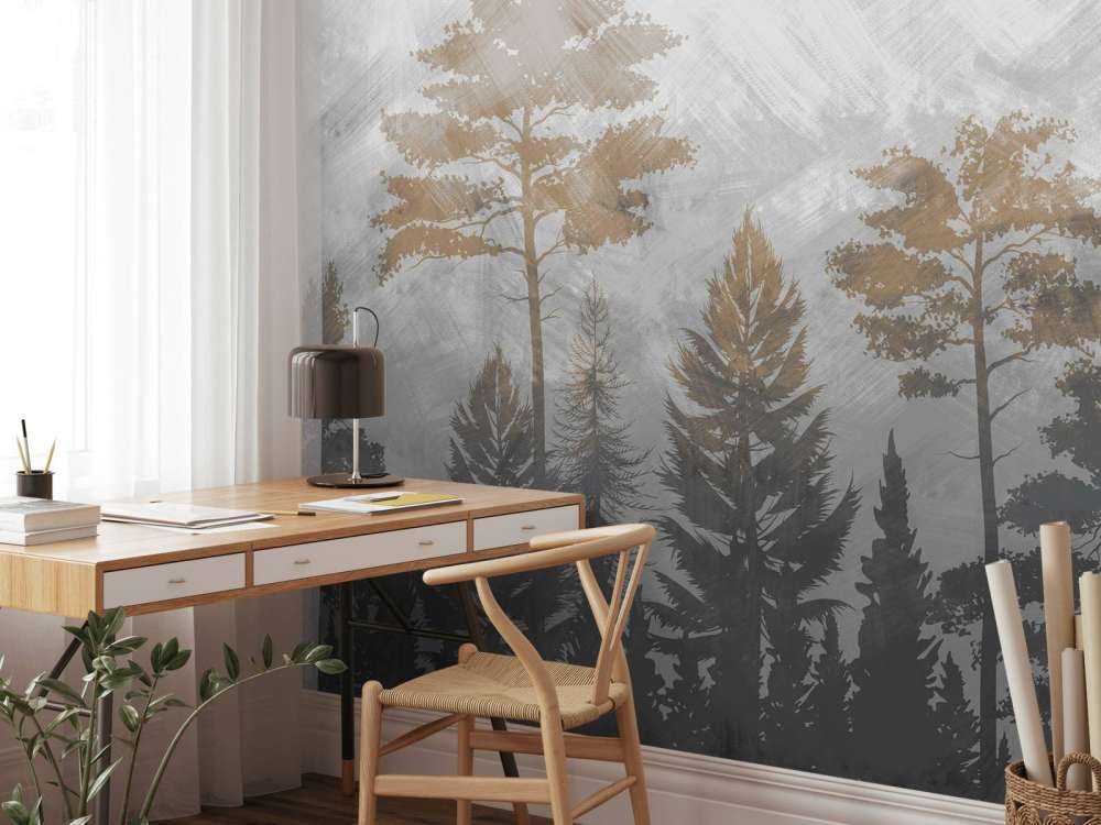 Abstract Forest Whisper