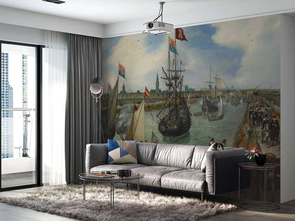 The departure of a dignitary from Middelburg