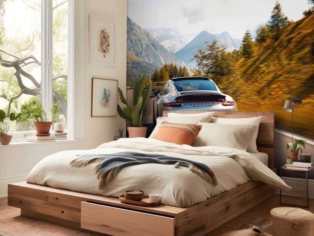 Porsche 911 Carrera GTS in the mountains