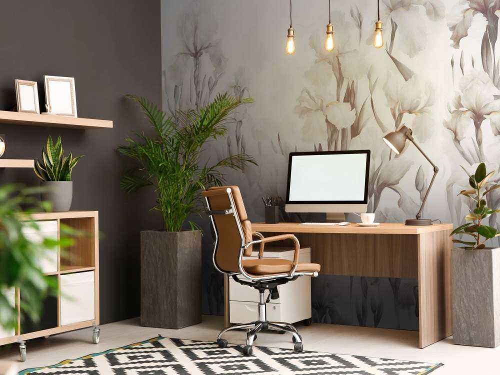 Irises Dance Seamless Muted Beige