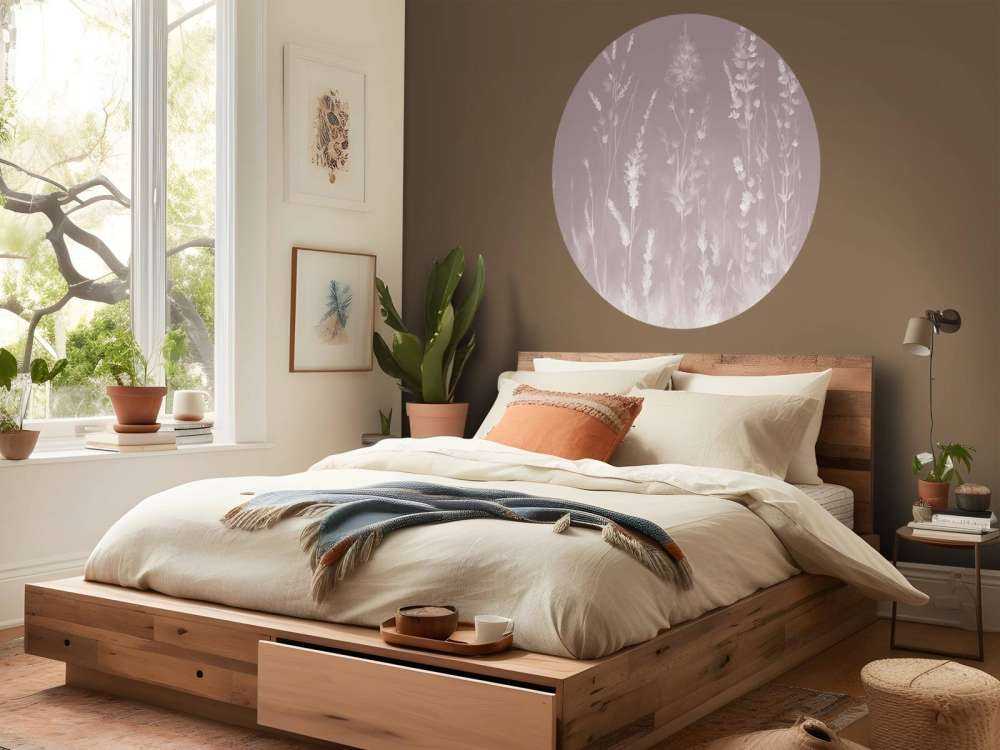 Lavender Glade Seamless Blush Pink