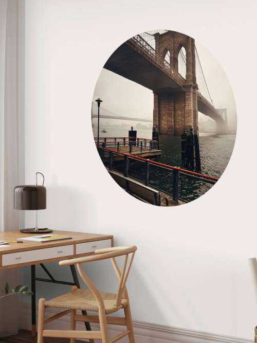 Bridge through the fog