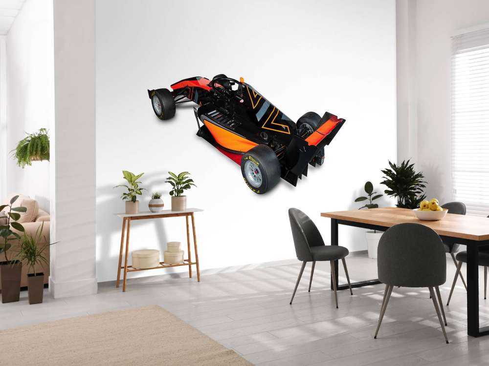 Formula 3 - Rear left view