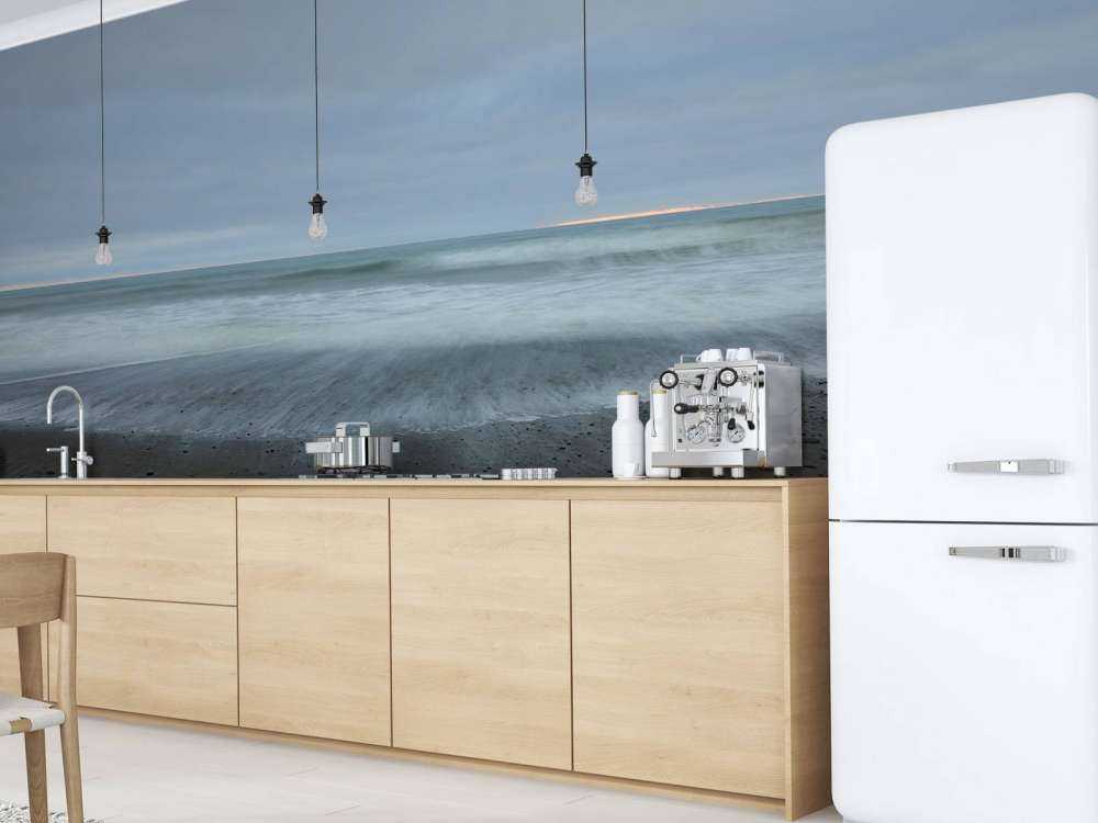 Golven aan het strand