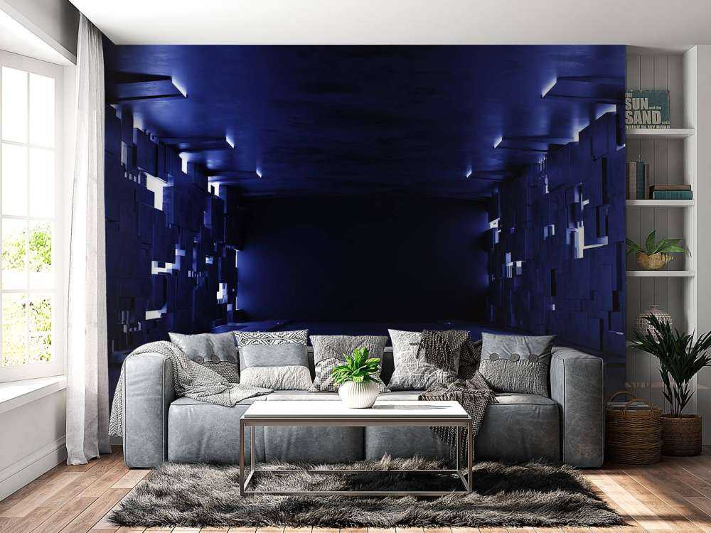 Modern futuristic room