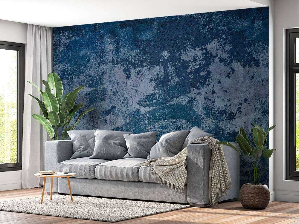 Weathered wall painting