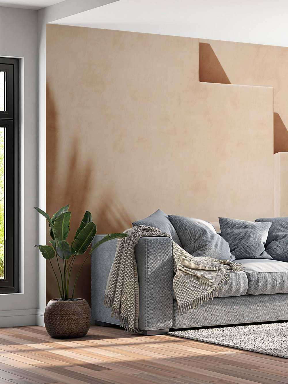 Minimalistische foto van trappen