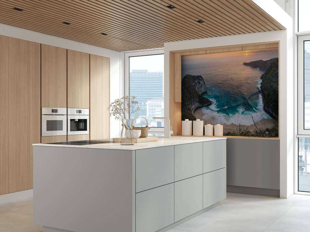 Zonsondergang op Kelingking strand