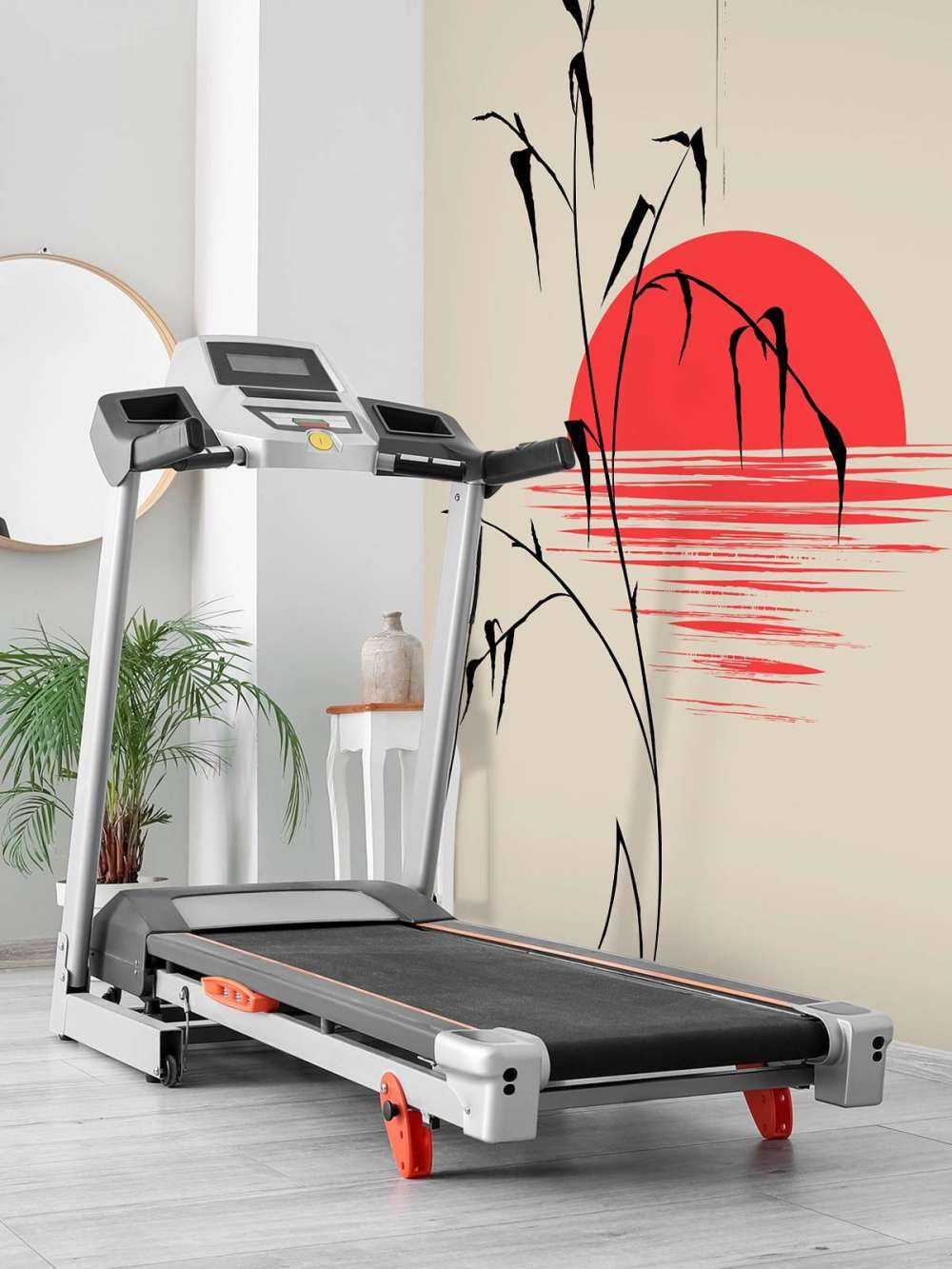 Zonsondergang illustratie