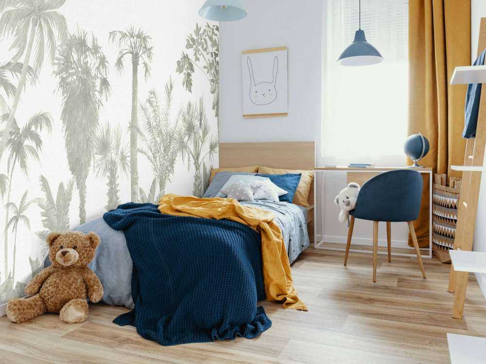 Jungle theme in green