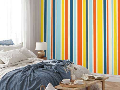 Colored stripes
