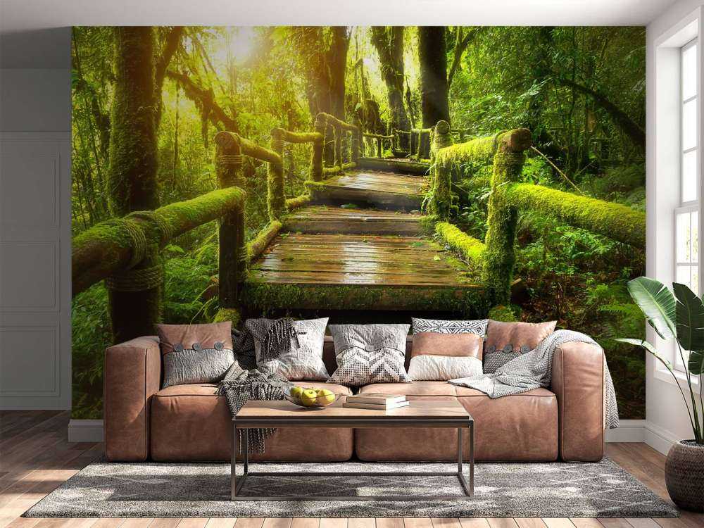 Large jungle stairs